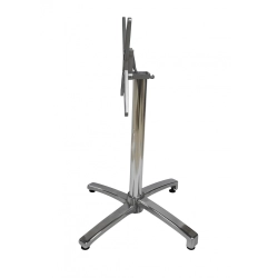 Pied de table bistrot en aluminium - rabattable