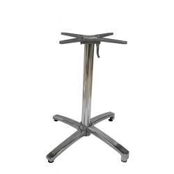 Pied de table bistrot en aluminium - rabattable