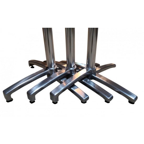 Pied Bistrot en aluminium pour Mange-Debout - encastrable