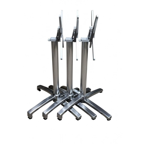Pied de table bistrot en aluminium - rabattable