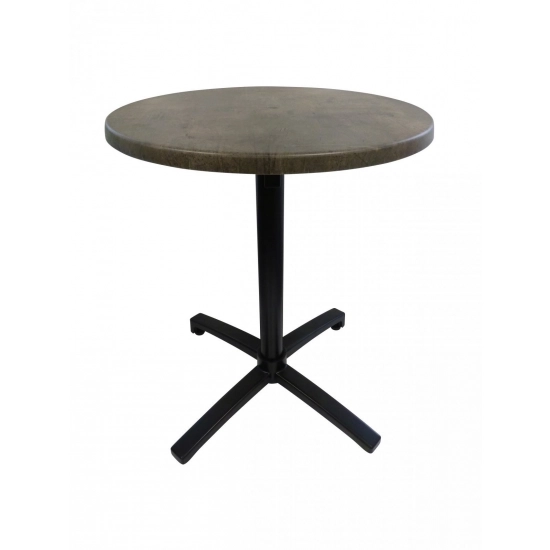 Plateau Stratifié avec Chant moulé - Diamètre 60 cm - Uni ou décor