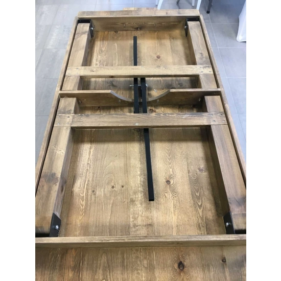 Table en Bois rustique - 213 x 102 cm