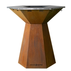 Braséro - Corten finition rouillée