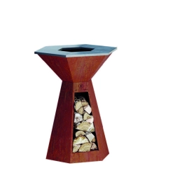 Braséro - Corten finition rouillée