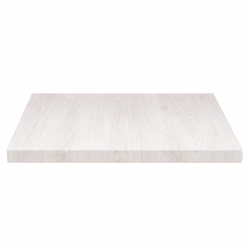 Plateau Bois Mélaminé - 70x70cm - Finition bois blanc