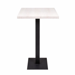 Plateau bois mélaminé - 60x70cm - Finition bois blanc