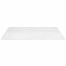 Plateau bois mélaminé - 70x120cm - Finition bois blanc