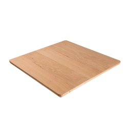 Plateau de Table en Chêne Massif Multicouche épaisseur 30mm - 60x60cm