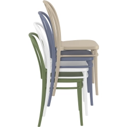 Chaise Empilable Modèle VICTOR en Polypropylène 