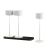 Pack complet lampe Eliza - coloris blanc
