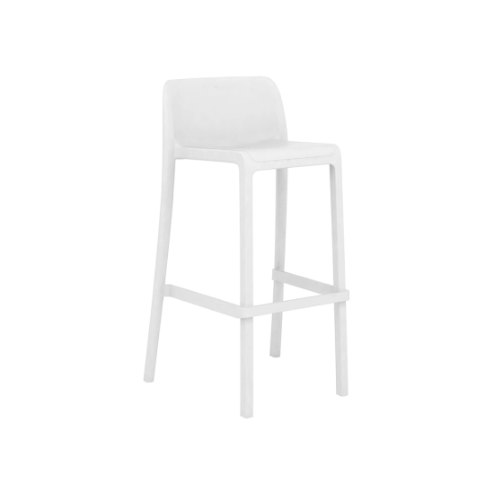 Chaise de bar ATTIC en polypropylène renforcé – Empilable – Intérieur / Extérieur