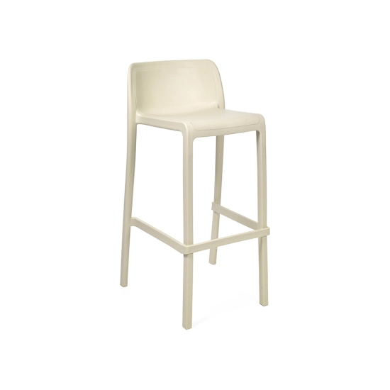 Chaise de bar ATTIC en polypropylène renforcé – Empilable – Intérieur / Extérieur