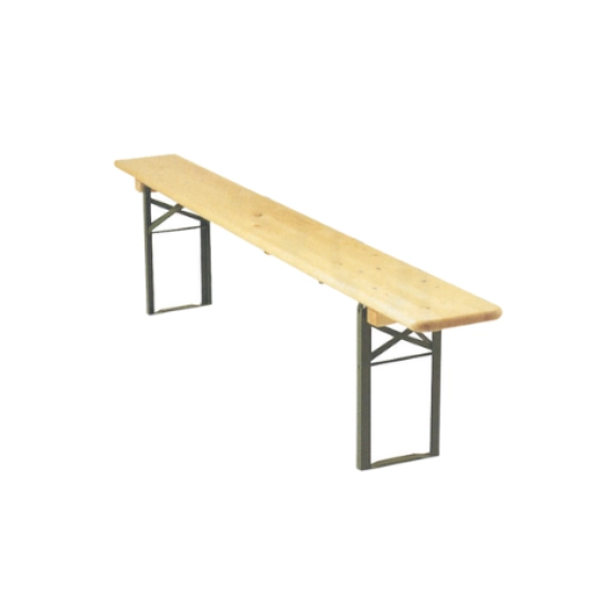 Banc Pliant Ensemble BRASSERIE modèle Cornière