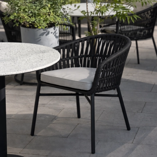 Fauteuil en aluminium Natty 