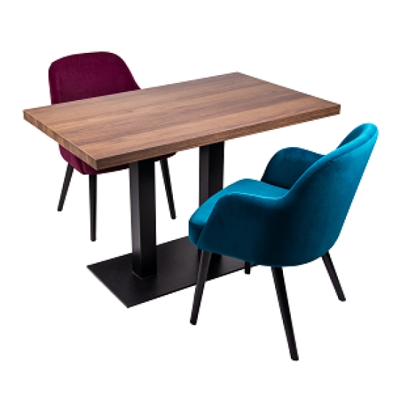 Plateau Bois Mélaminé 70x120cm - Finitions au Choix