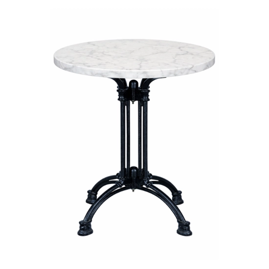 Pied de table bistrot en fonte ÉLÉGANCE – H72 cm