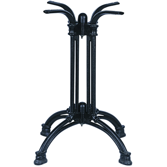 Pied de table bistrot en fonte ÉLÉGANCE – H72 cm