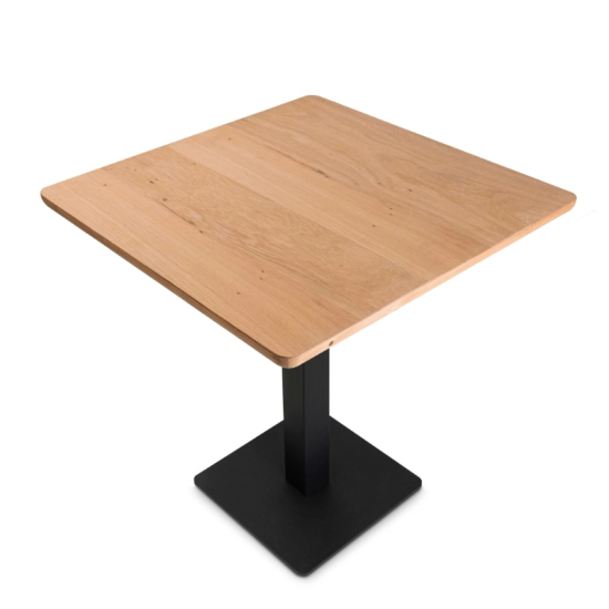 Plateau de Table en Chêne Massif Multicouche épaisseur 30mm - 60x60cm