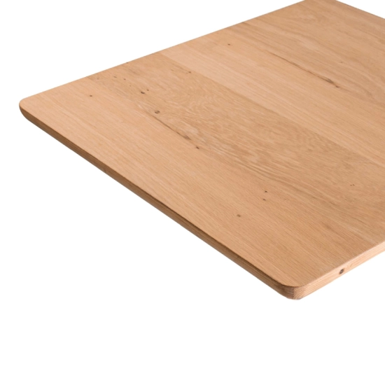 Plateau de Table en Chêne Massif Multicouche épaisseur 30mm - 60x60cm