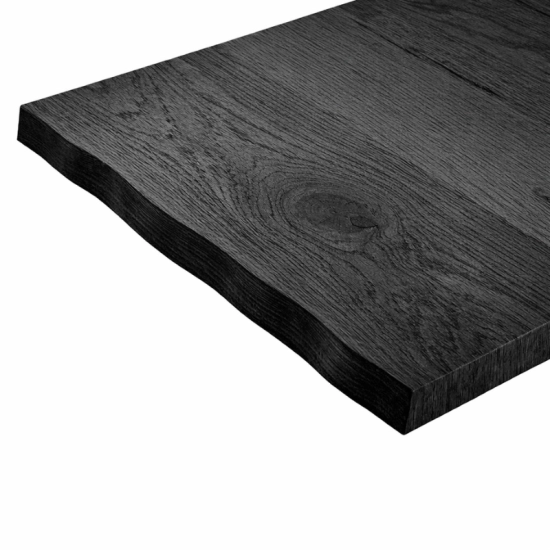 Plateau de Table en Chêne Massif 70x70 cm - épaisseur 45mm