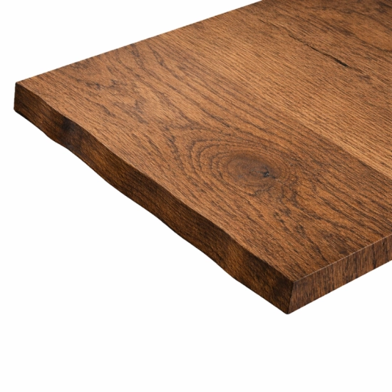 Plateau de Table en Chêne Massif 70x70 cm - épaisseur 45mm
