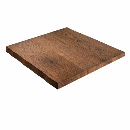 Plateau de Table en Chêne Massif 70x70 cm - épaisseur 45mm