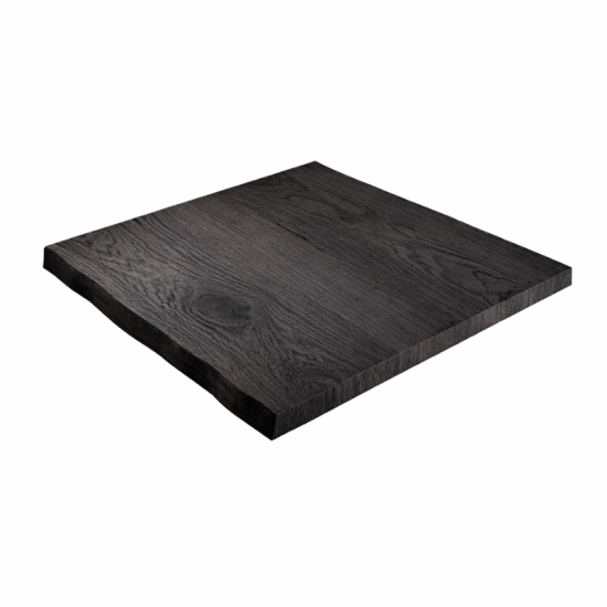 Plateau de Table en Chêne Massif 70x70 cm - épaisseur 45mm
