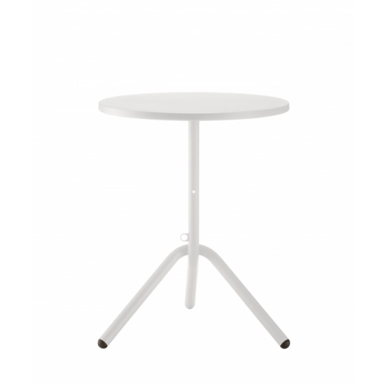 Table BARI Pliante Métallique - Diamètre 60 cm - Gamme Colos