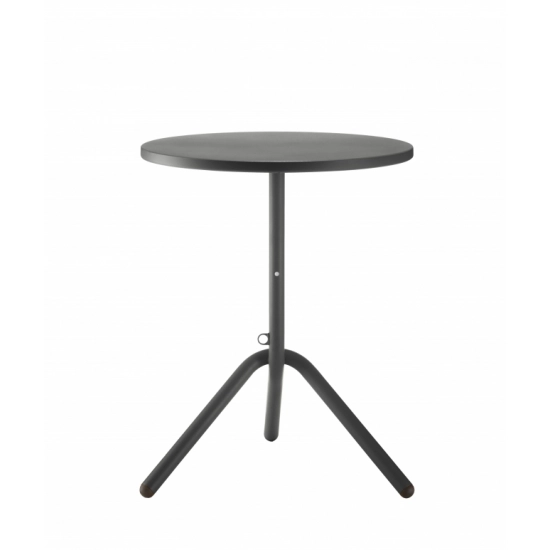 Table BARI Pliante Métallique - Diamètre 60 cm - Gamme Colos