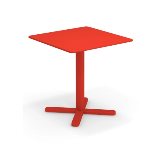 Table Métallique Darwin - Pliante - 70x70cm - Gamme EMU