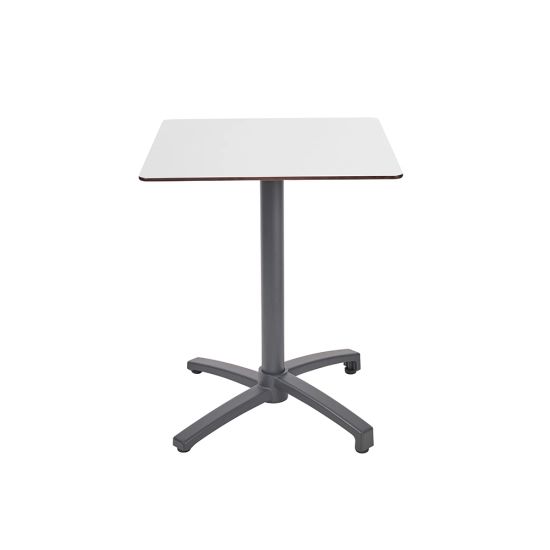 Table pliante KOS 70x70 cm – Plateau compact haute résistance - Ezpeleta