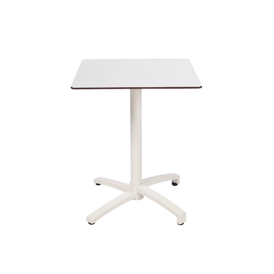 Table pliante KOS 70x70 cm – Plateau compact haute résistance - Ezpeleta