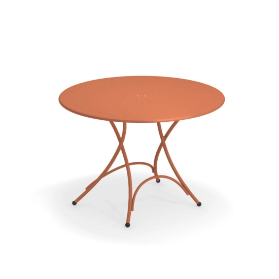 Table ronde Pigalle - en acier - Ø105cm - Gamme Emu