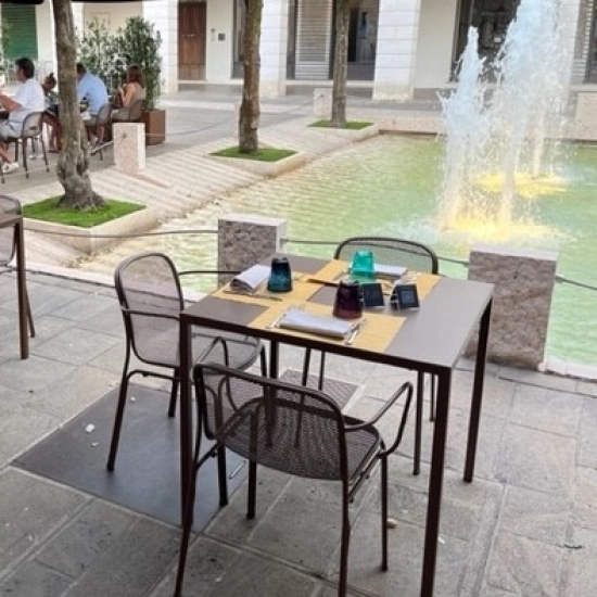 Table ROME métallique - Terrasse - Gamme Colos
