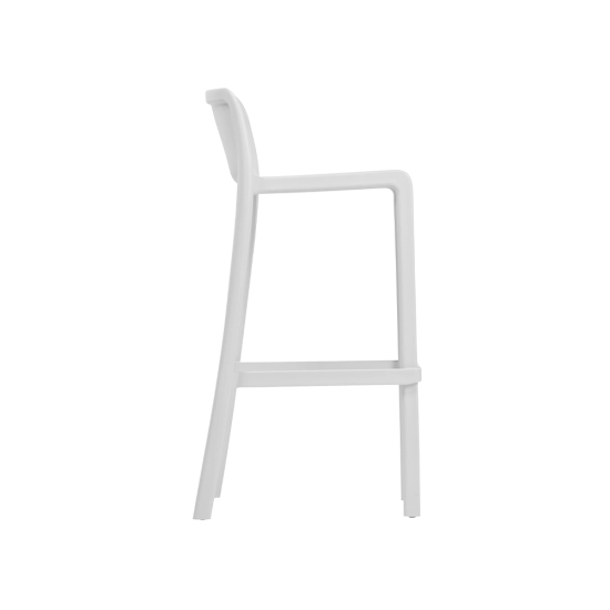 Chaise de bar ATTIC en polypropylène renforcé – Empilable – Intérieur / Extérieur
